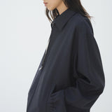 Wool Kid Mohair Hopsack Zip Blouson