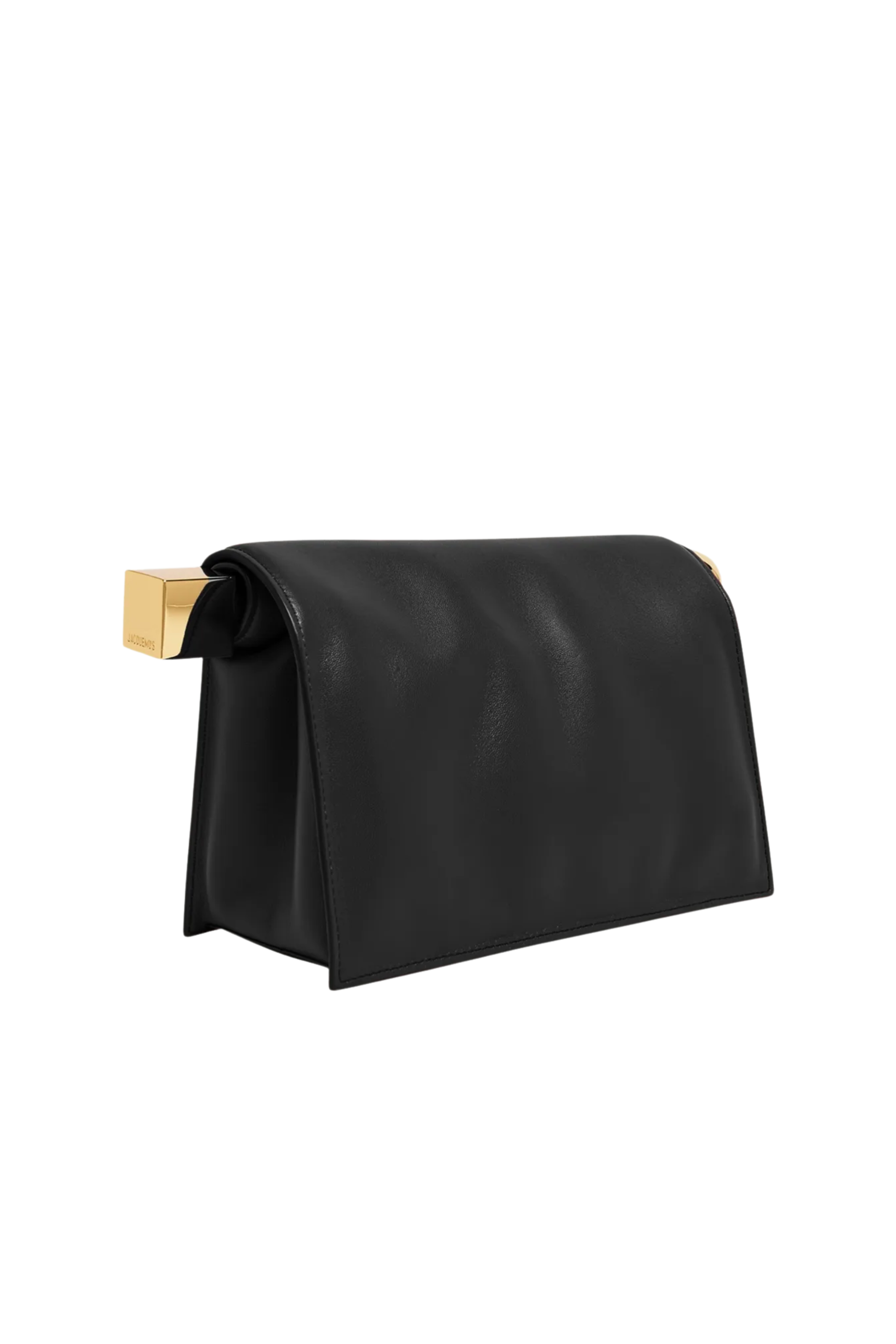 La Pochette Rond Carré Leather Clutch