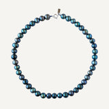 Blue Peacock Pearl Necklace