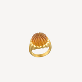 Colors Drop Ring Melon Citrine
