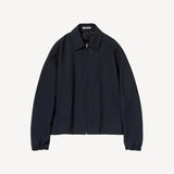 Wool Kid Mohair Hopsack Zip Blouson