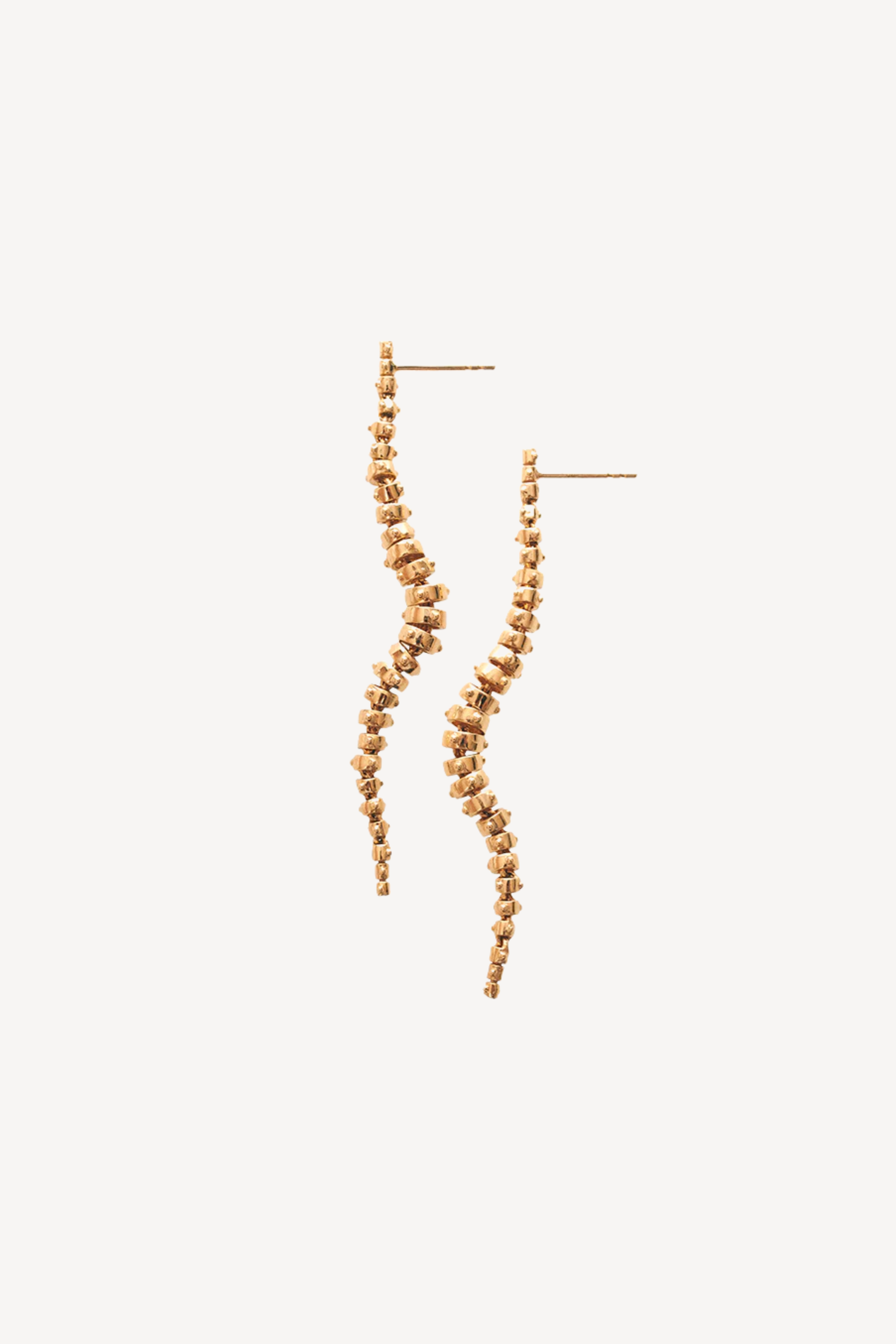 Jali Breeze Flexible Ear Pendants - Long (6,5 cm) - Shiny