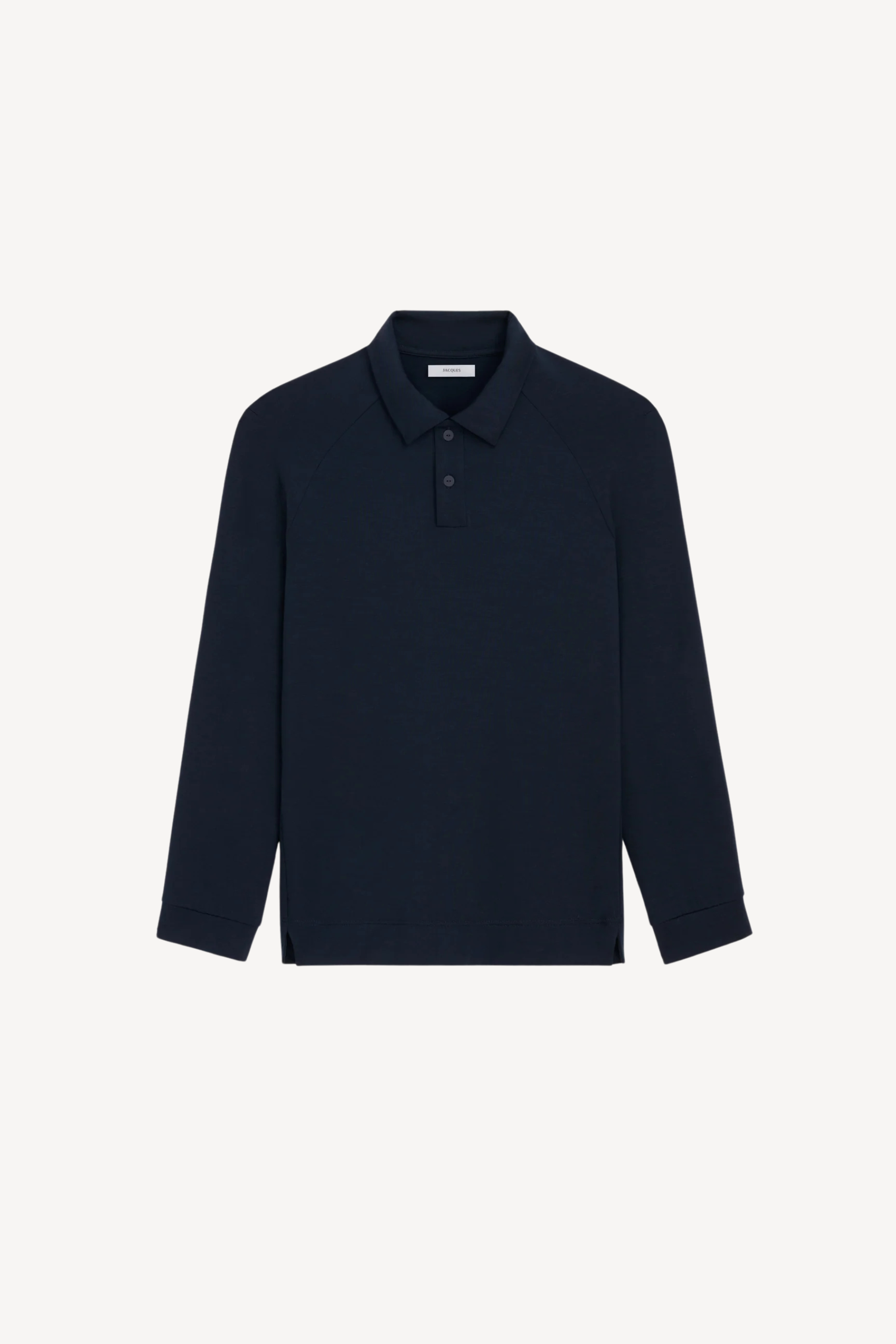 Natural Tennis Long Sleeve Polo