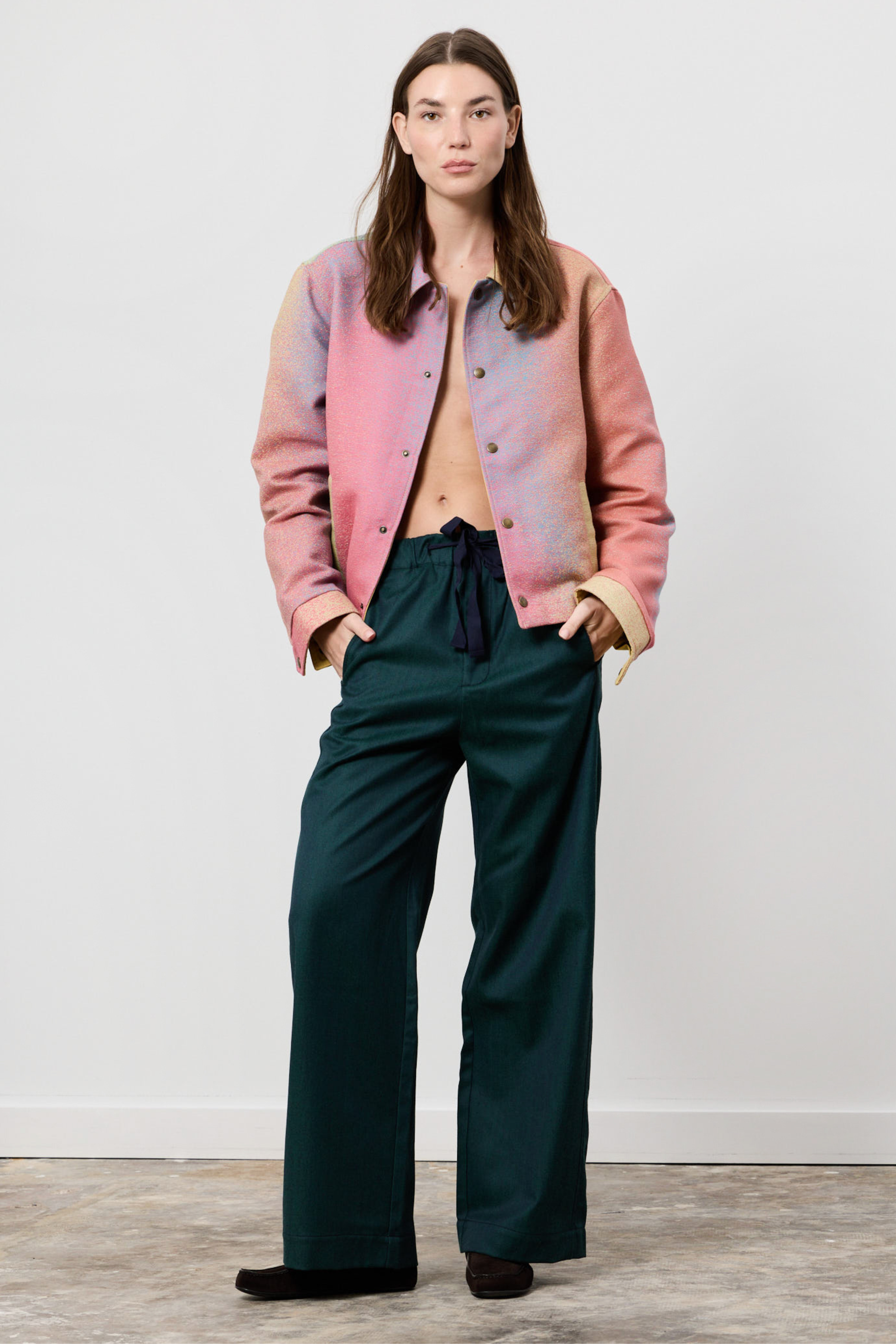Tailored Drawstring Pant