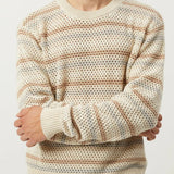 Linen Stripe Crew