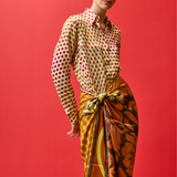 Chowy Polka Dot Silk Shirt