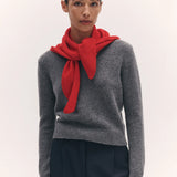 Xl Fionn Foulard in Poppy Red