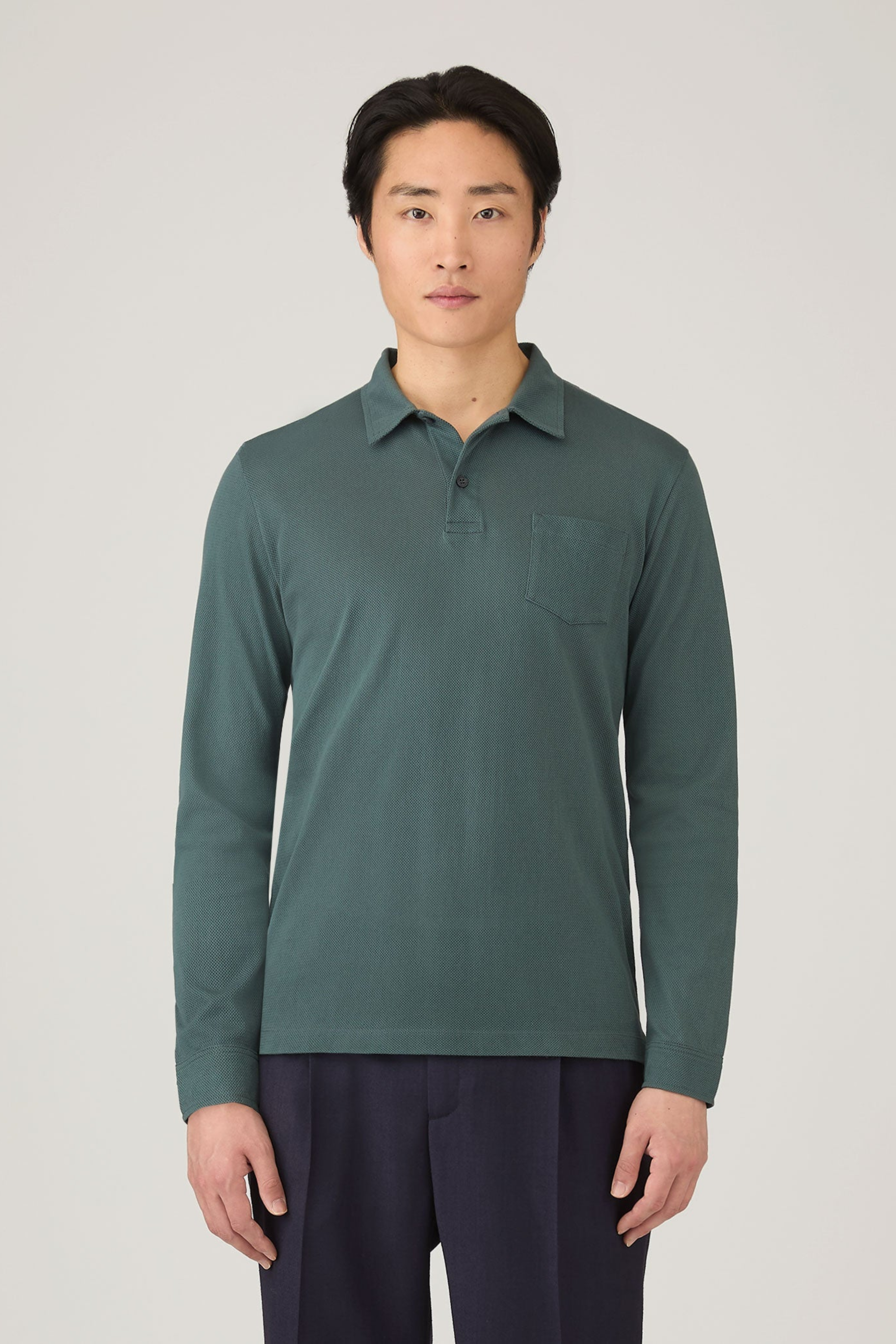 Long Sleeve Riviera Polo Shirt