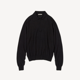 Cashmere Silk Knit L/S Polo