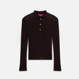Silky Cashmere Polo
