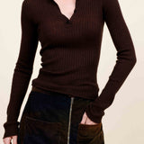 Silky Cashmere Polo