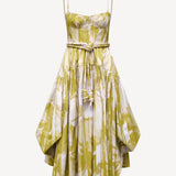 Montaña II Midi Dress With Belt