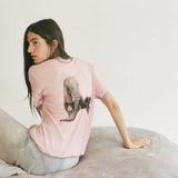 Pink Symbiosis Tee in Pink