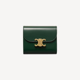 Small Flap Wallet in Pine