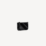 Pocket Card Holder in Black Silver