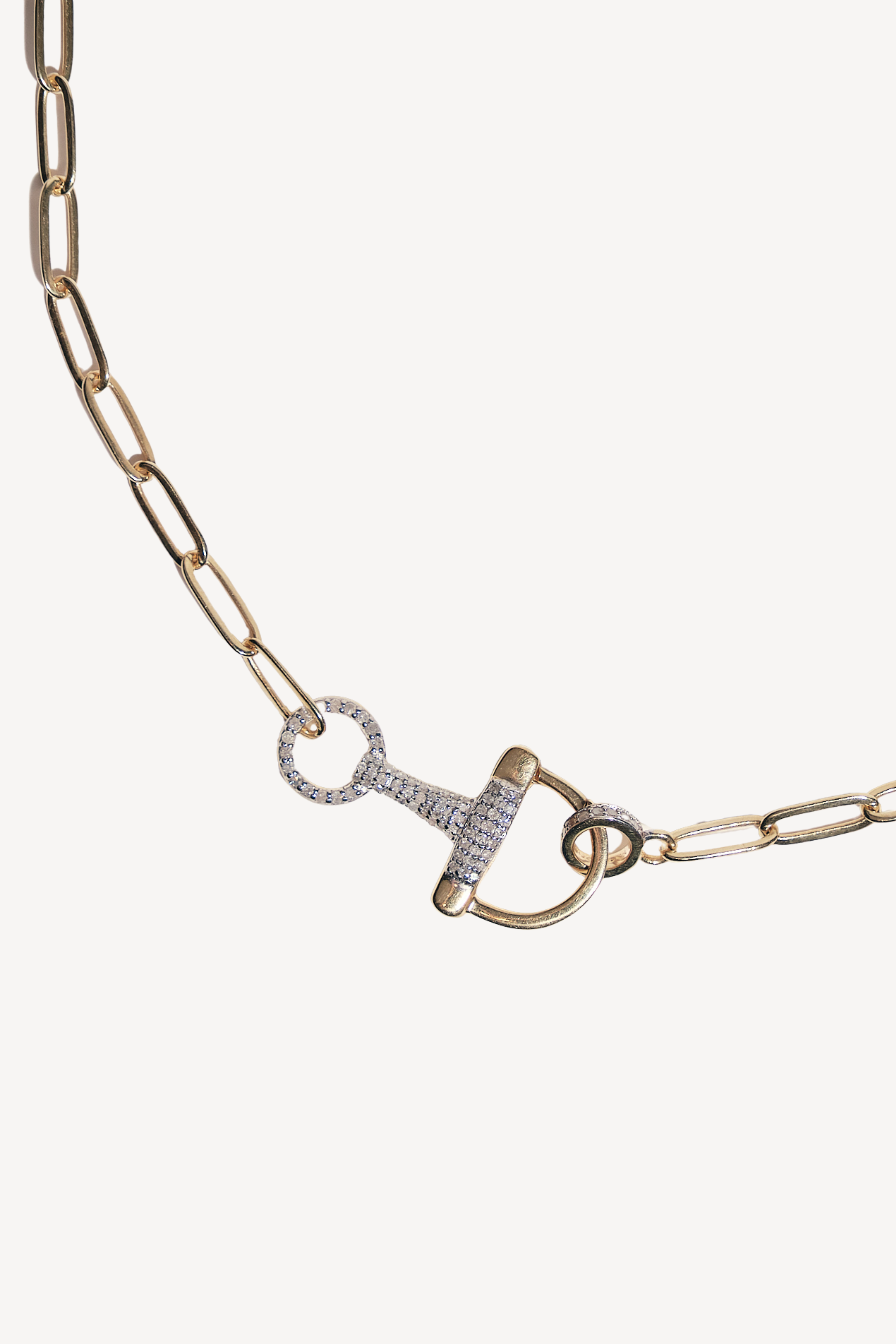Horsebit Chain Necklace