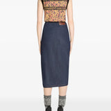 Sinas Den Skirt in Indigo