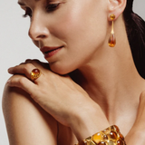 Colors Drop Ring Melon Citrine