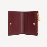 Compact Wallet in Syrah / Ultra Red