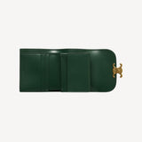 Small Flap Wallet in Pine