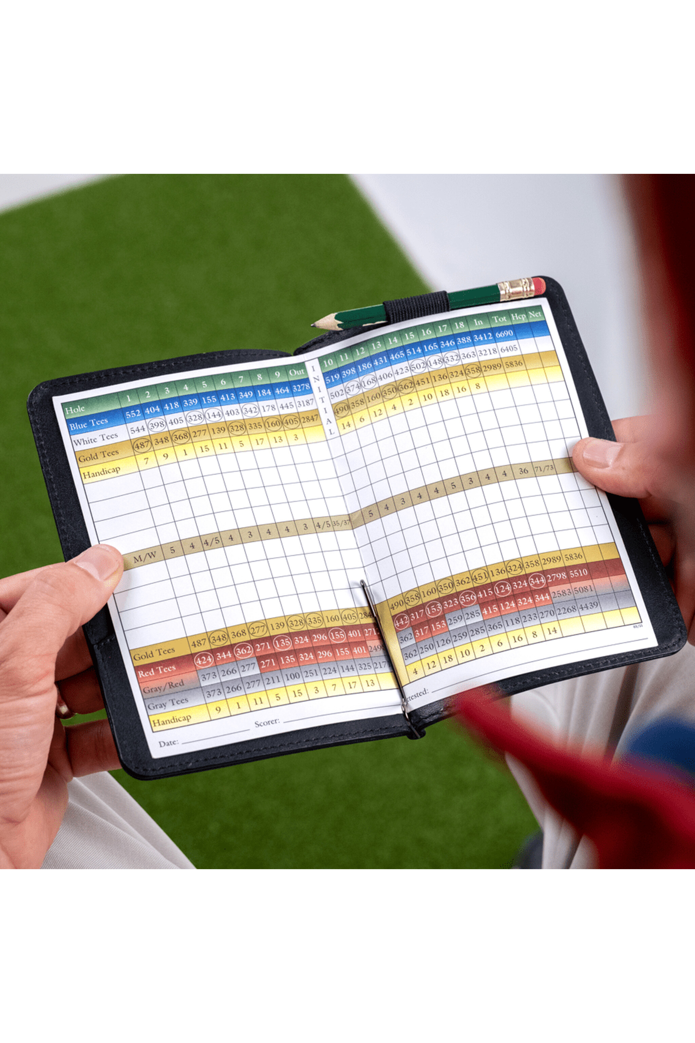 Callaway Leather Scorecard Holder