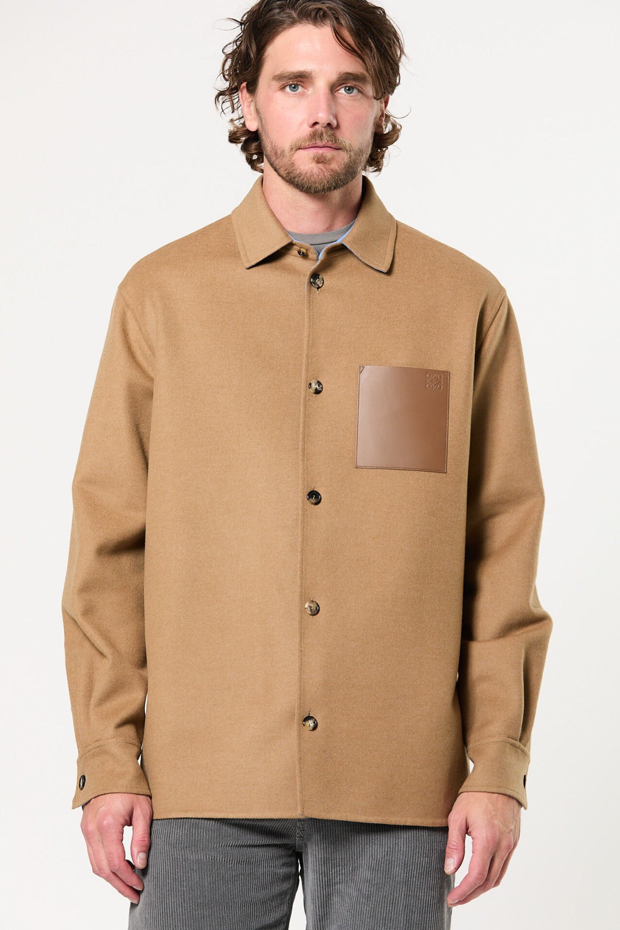Camel Overshirt