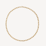 5.3mm Italian Chain Link Necklace - 16"