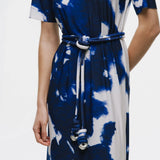 Aliki Midi Dress With Belt