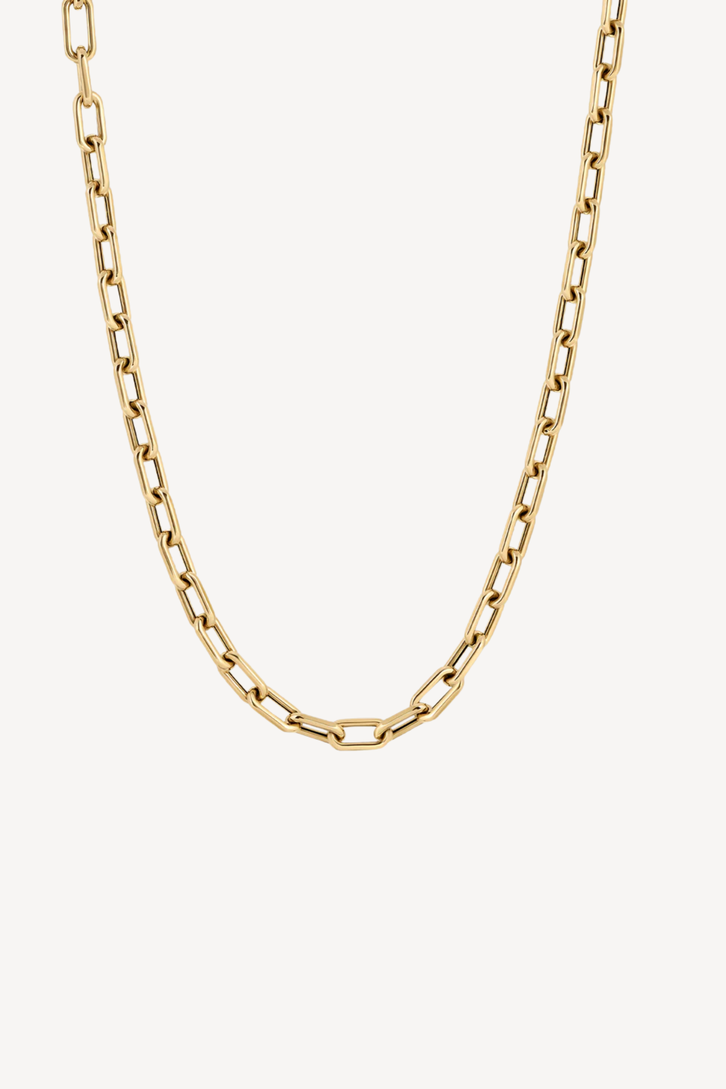 5.3mm Italian Chain Link Necklace - 16"