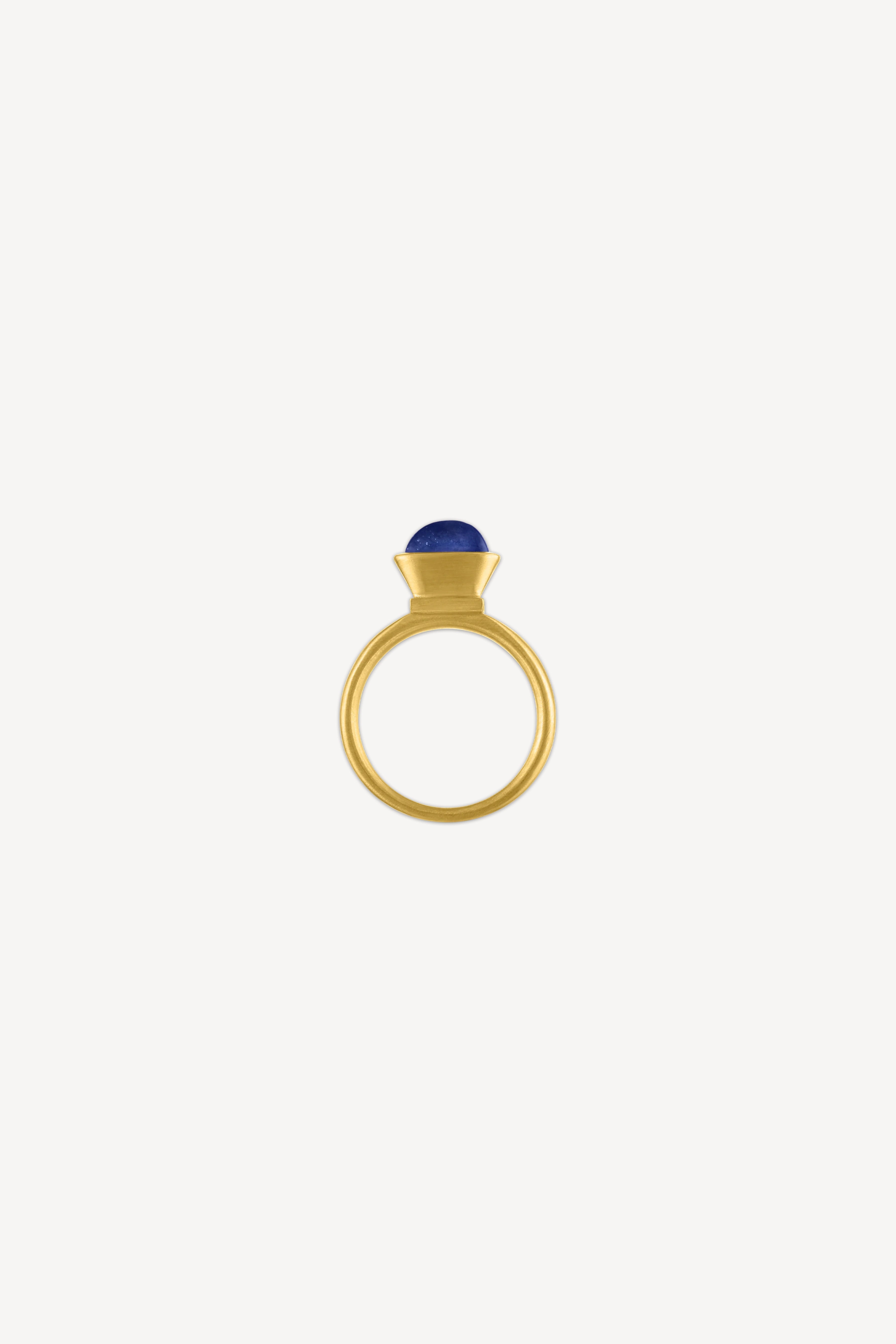 Blue Sapphire Baby Turris Ring