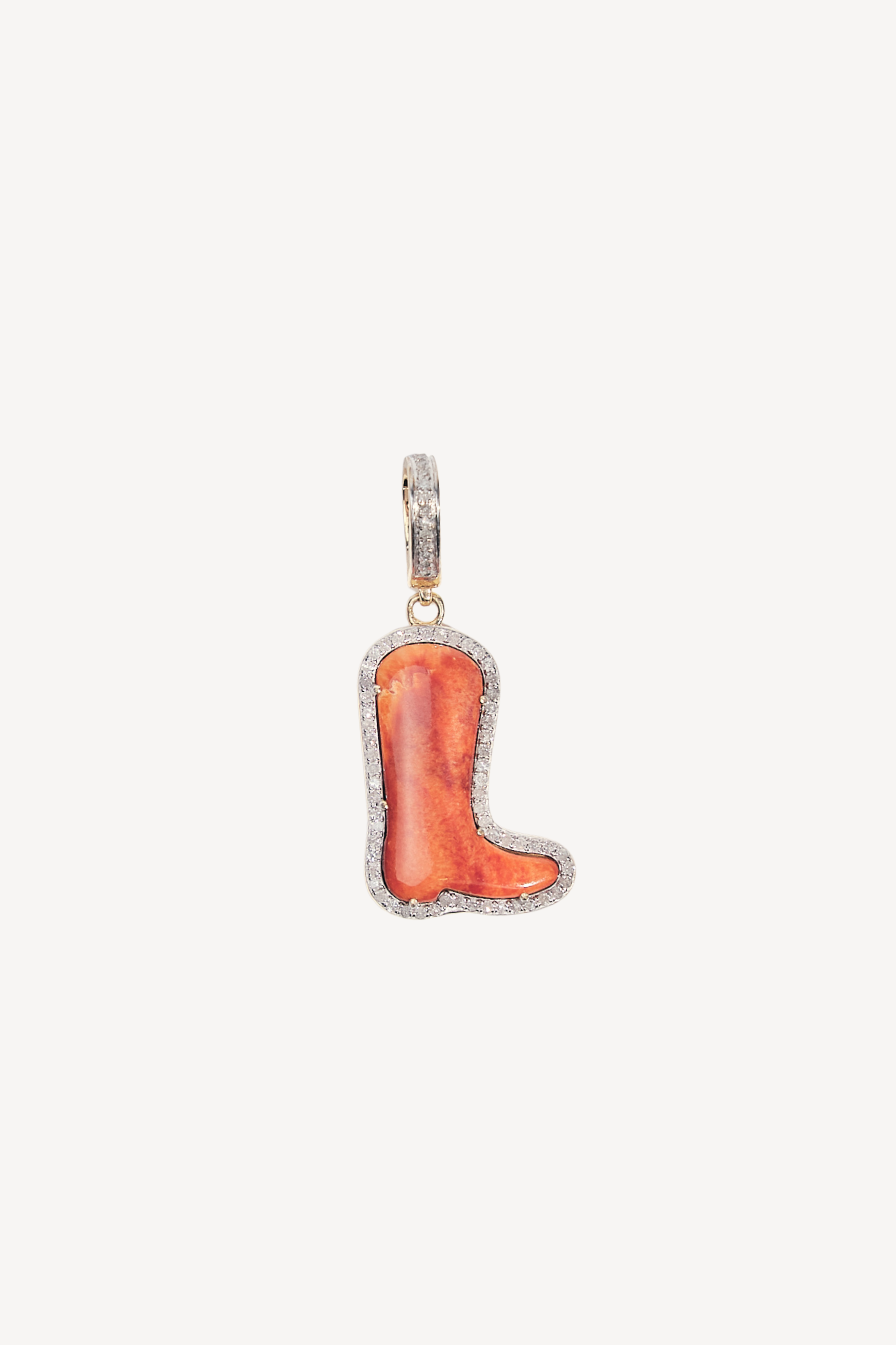 Spiny Oyster Boot Pendant
