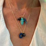 Gemstone Conch Shell in Turquoise