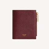 Compact Wallet in Syrah / Ultra Red