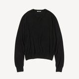 Cashmere Silk Knit V-Neck