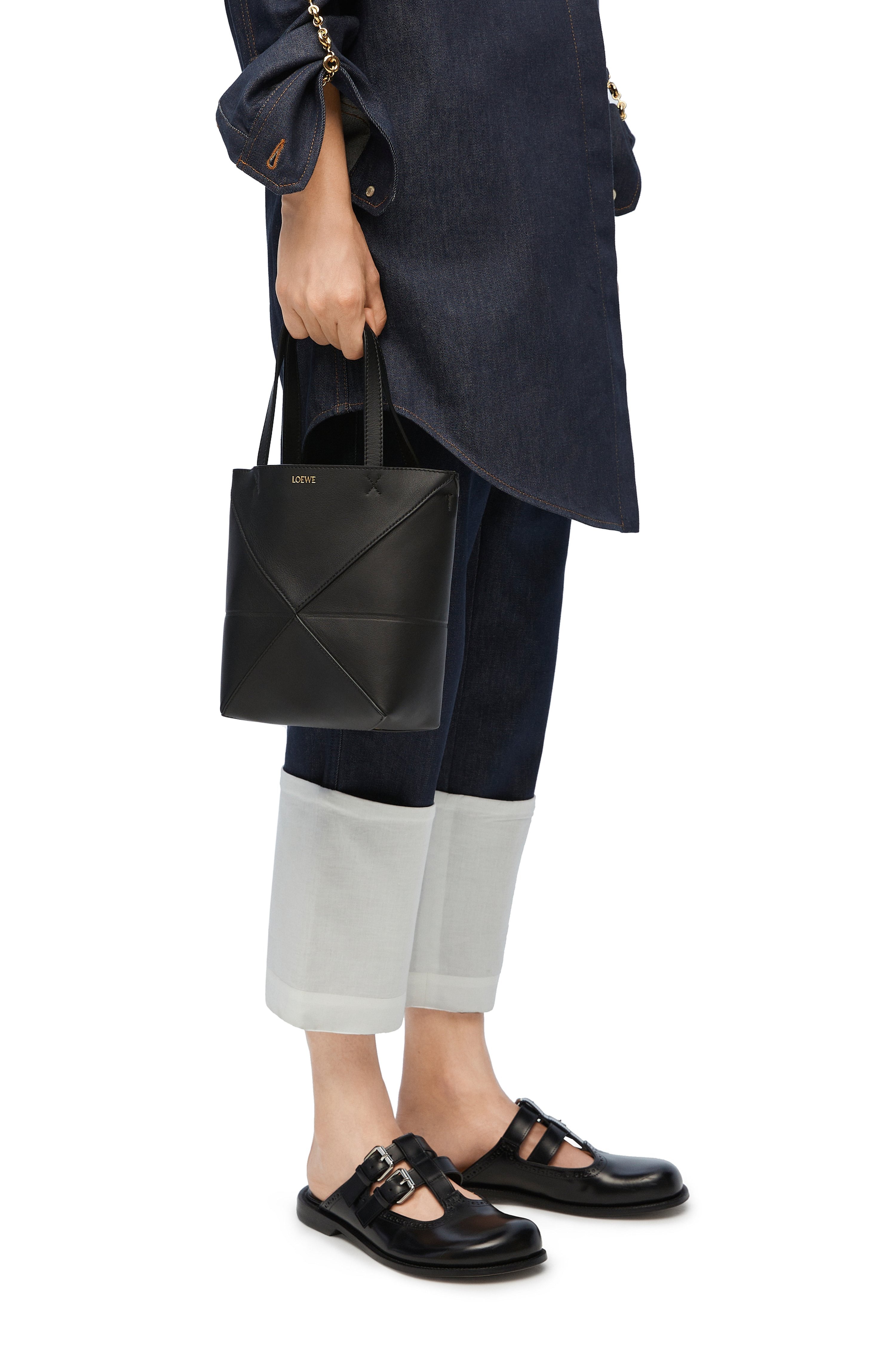 Mini Puzzle Fold Tote