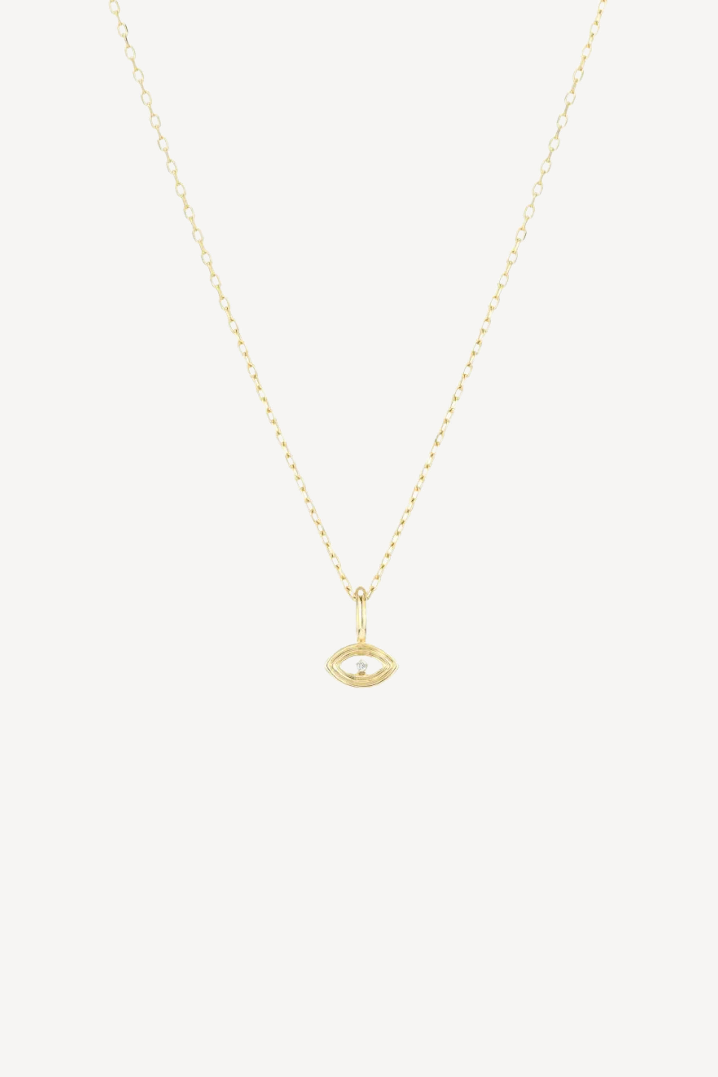 Groovy Diamond Evil Eye Mini Charm