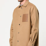 Camel Overshirt