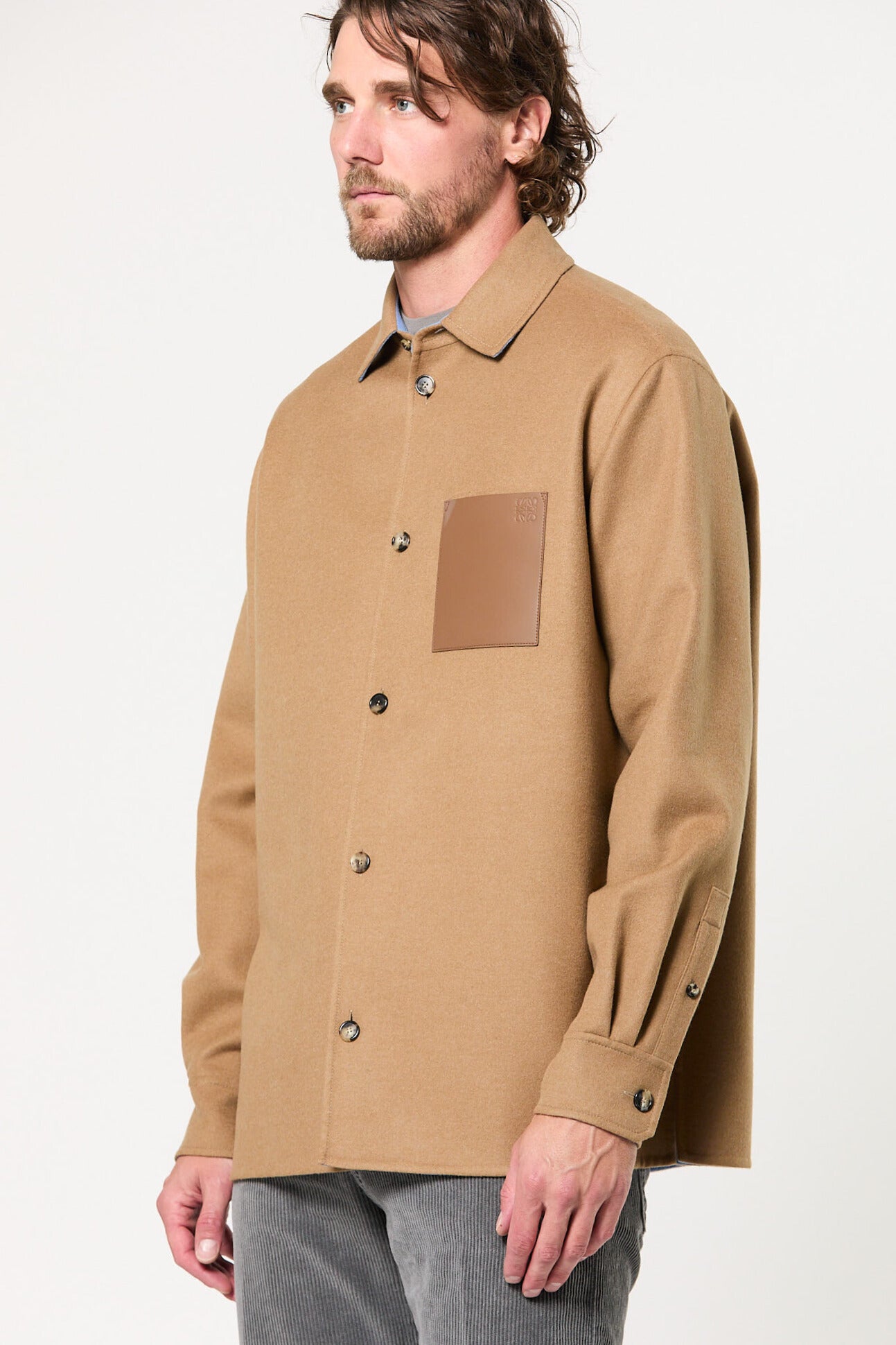 Camel Overshirt