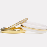 Single Line Diamond Band