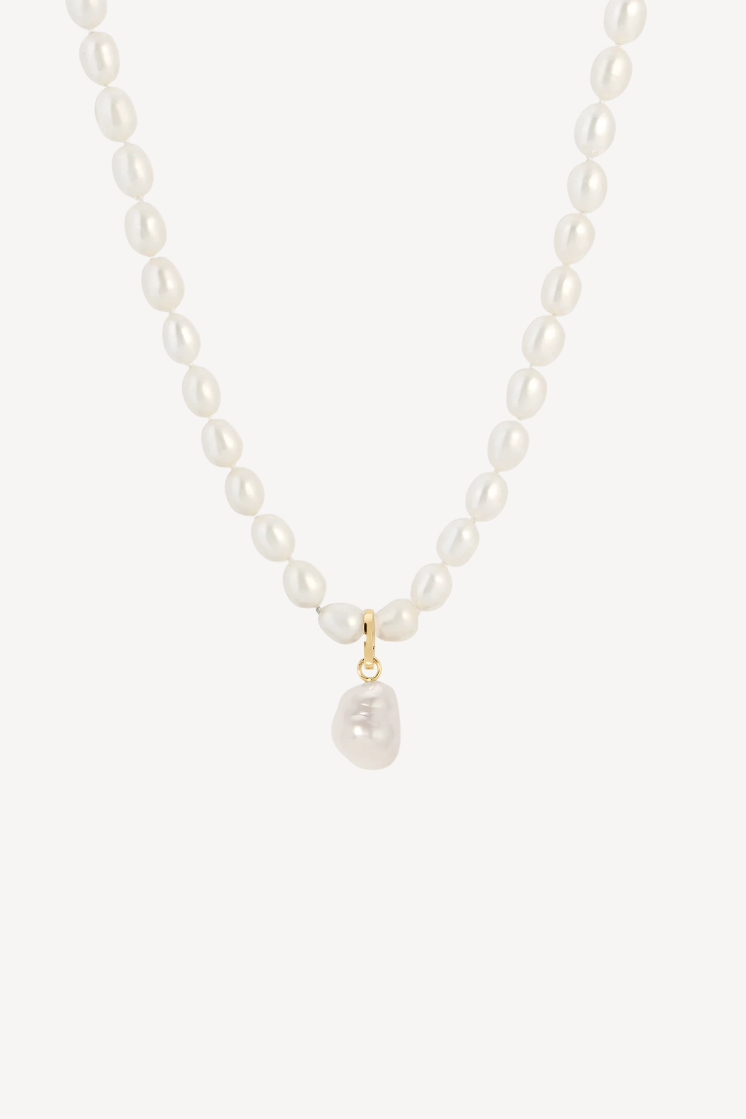 Pearl Drop Hinged Charm