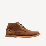 Suede Alto Boot in Marrone