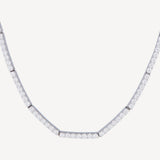 Lyra Necklace in White Gold