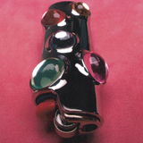 Double-Sided Gemstoned Lighter Case