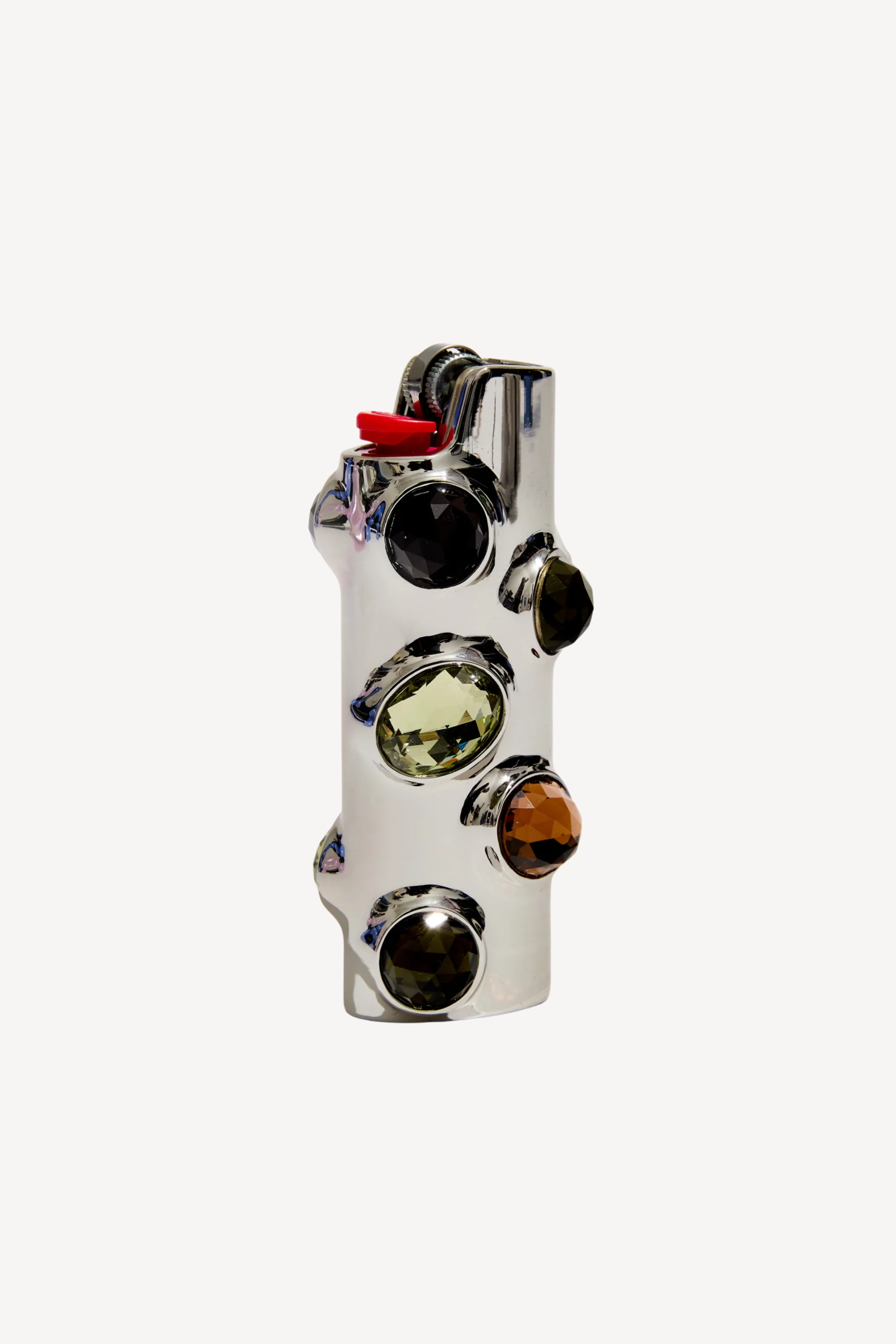 Double-Sided Gemstoned Lighter Case