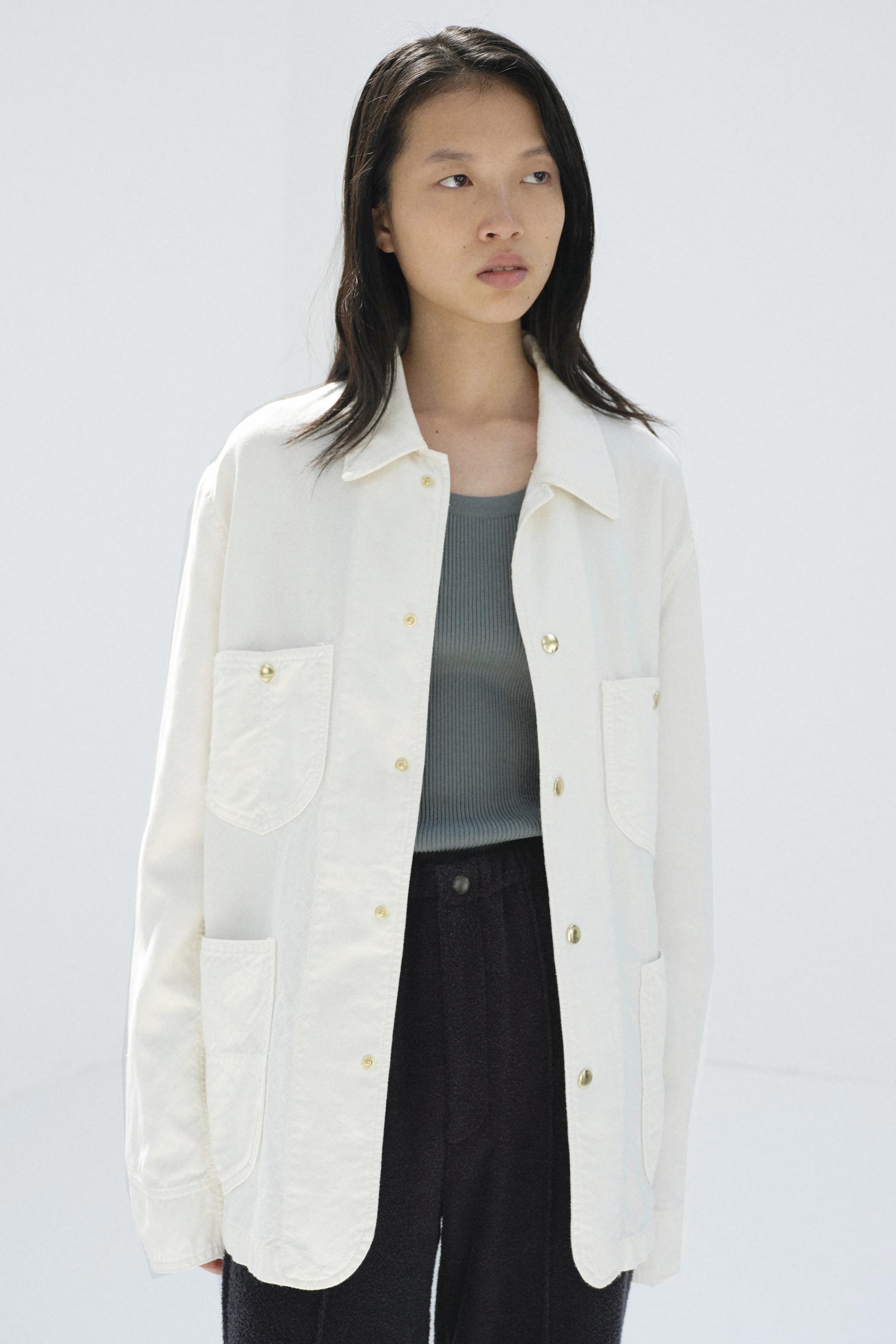 Wool Cotton Linen Ox Work Jacket