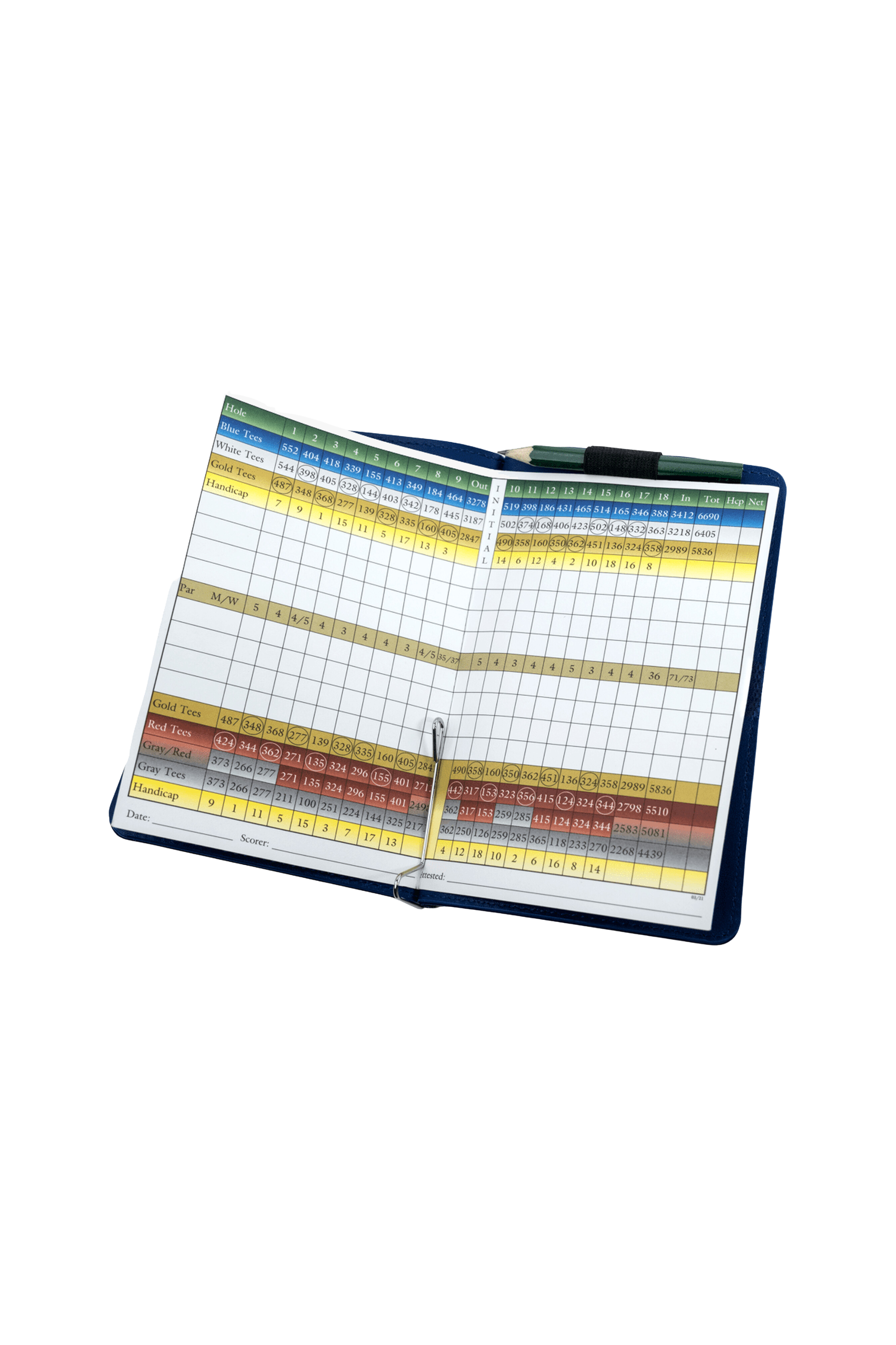 Callaway Leather Scorecard Holder