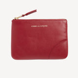 Classic Leather Wallet in Red