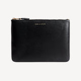 Classic Leather Pouch in Black
