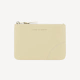 Classic Leather Wallet in Off White