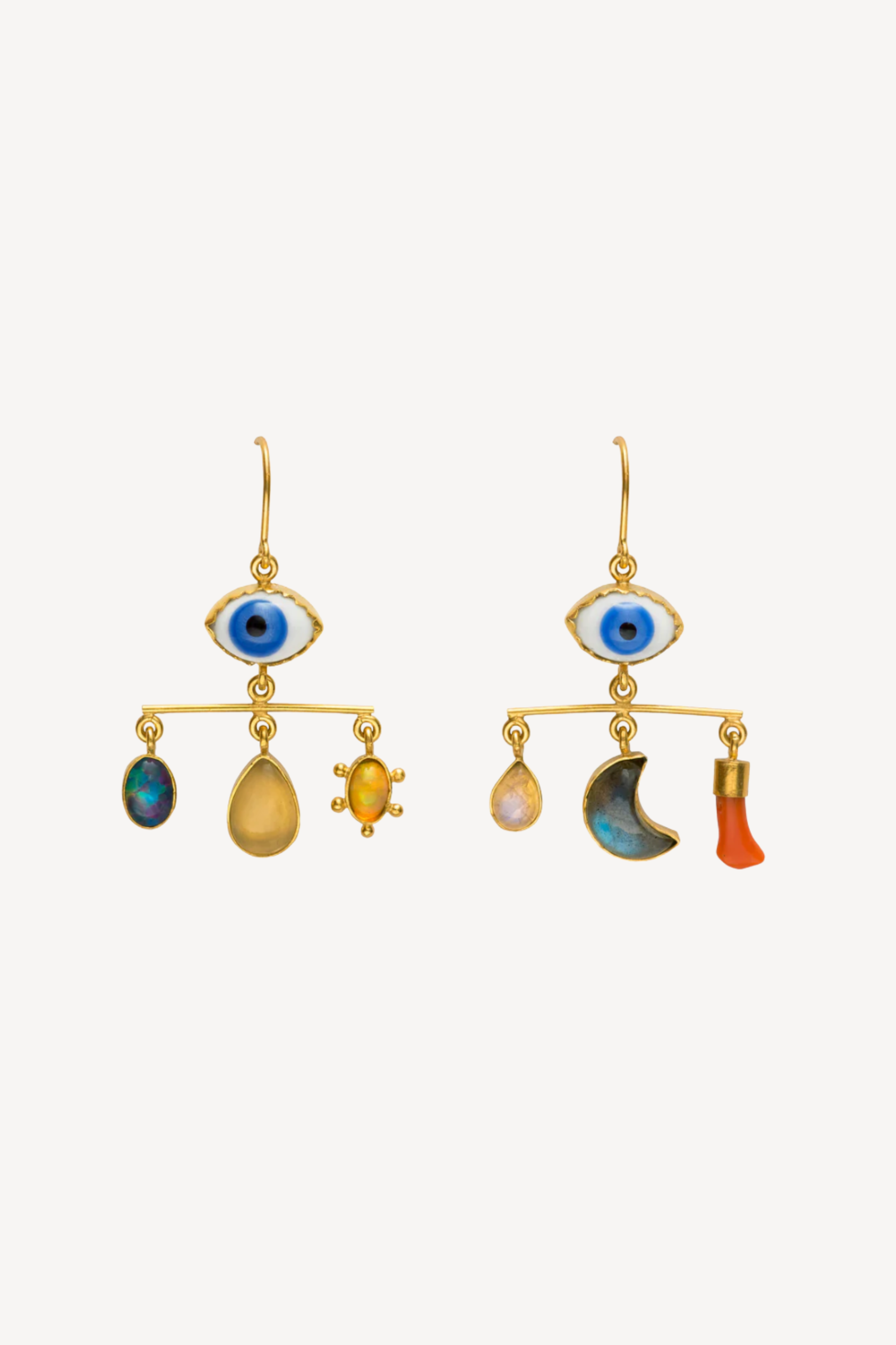 Eye Balance Drop Earrings